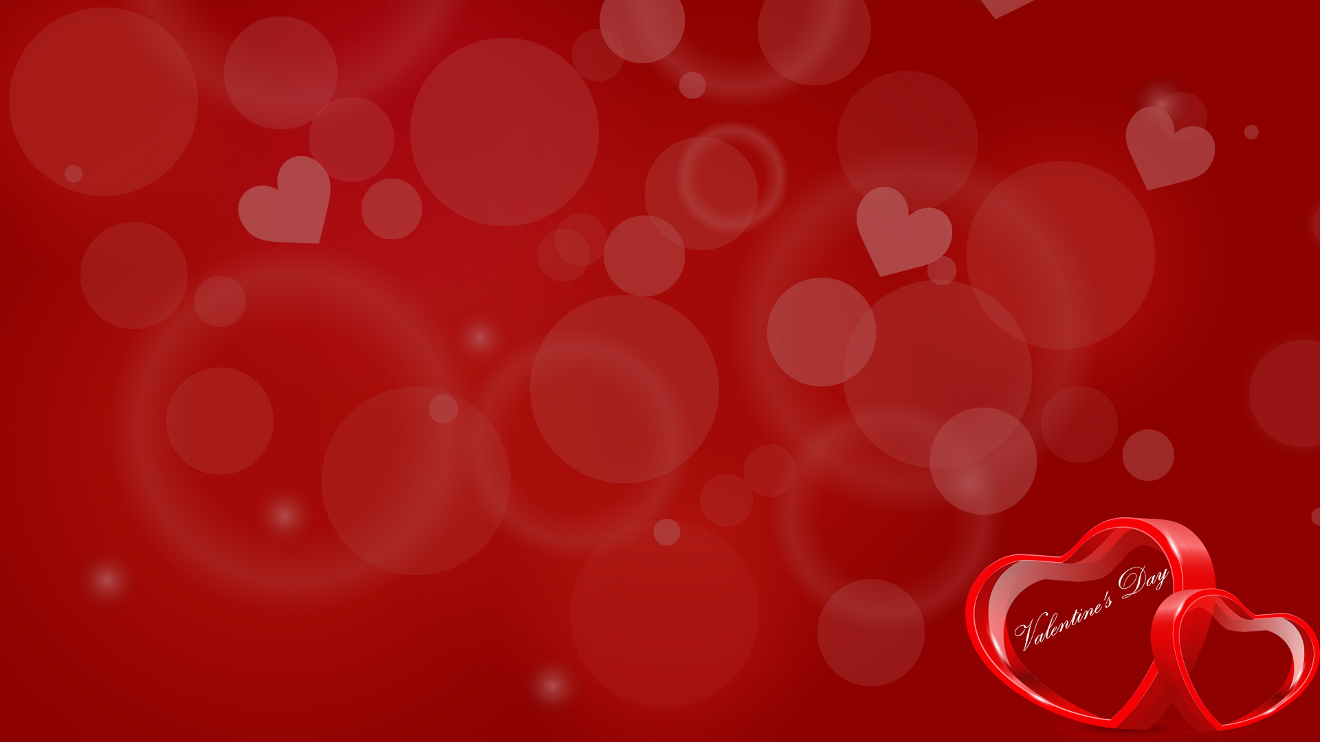 Valentines Day Heart Background For PowerPoint Google Slide Templates